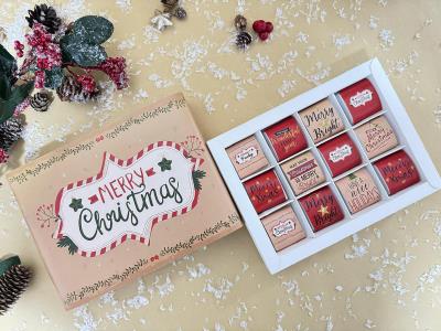 Merry and Bright Chocolate Box - Christmas Chocolate Gift